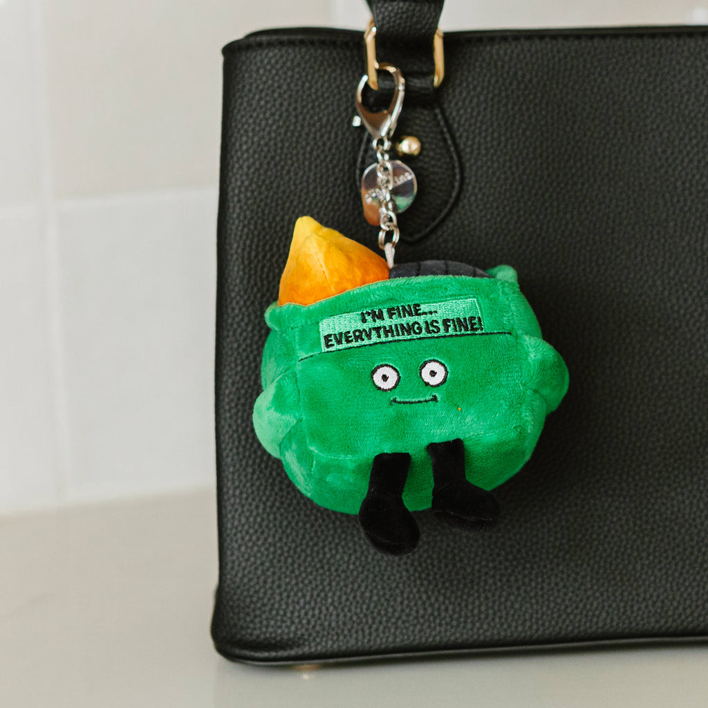 Dumpster Fire Plush Bag Charm Soft Cuddly Toy Funny Cute Punchkins Dumpster Fire Plush Bag Charm Soft Cuddly Toy Funny Cute