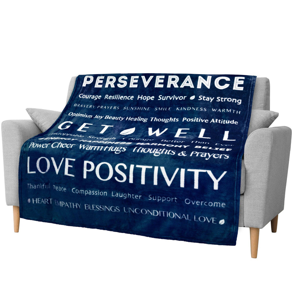 Healing Thoughts Sherpa / Fleece Throw Blanket Apparel & Accessories Pavilia Wine / Fleece / Throw - 50" x 60" Healing Thoughts Sherpa / Fleece Throw Blanket