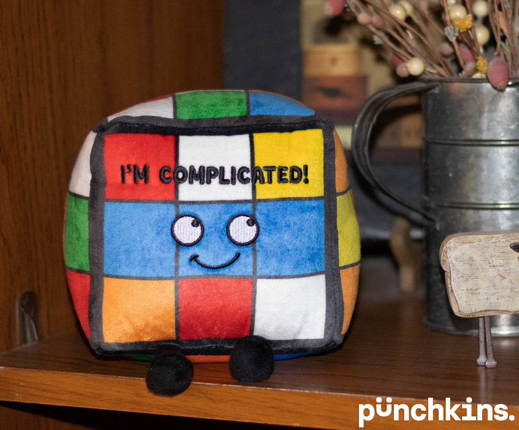 Puzzle Cube Plush Collectible Plush Gift Soft Toy Funny Punchkins Puzzle Cube Plush Collectible Plush Gift Soft Toy Funny