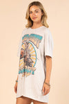 AV1202-JODIE COSMIC GRAPHIC T-SHIRT DRESS Apparel & Accessories Avery AV1202-JODIE COSMIC GRAPHIC T-SHIRT DRESS