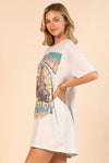 AV1202-JODIE COSMIC GRAPHIC T-SHIRT DRESS Apparel & Accessories Avery AV1202-JODIE COSMIC GRAPHIC T-SHIRT DRESS