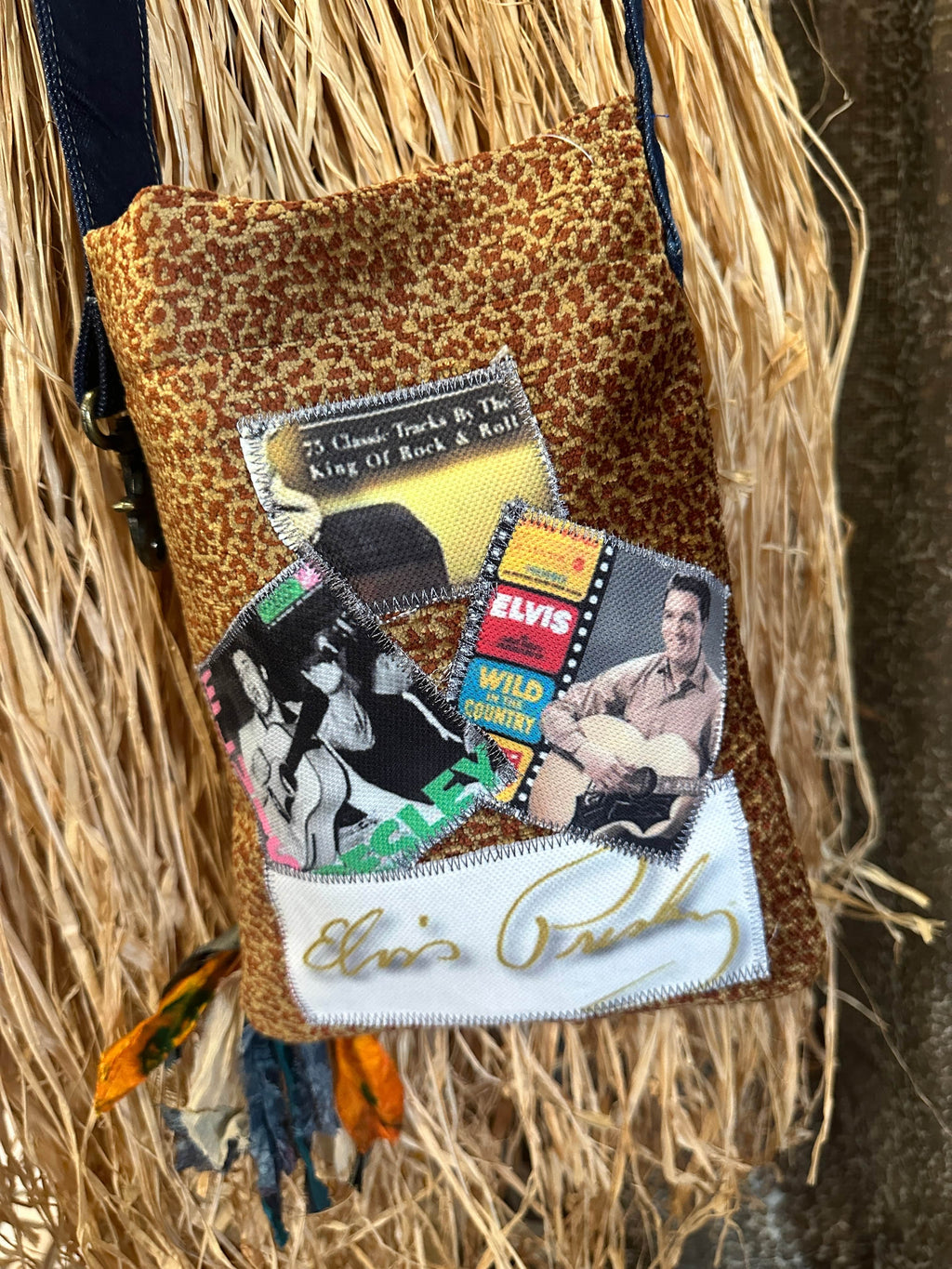 Custom Made Crossbody Small Purse with Elvis and Marilyn Monroe Crossbody Bag Sassy Fox Boutique, Inc