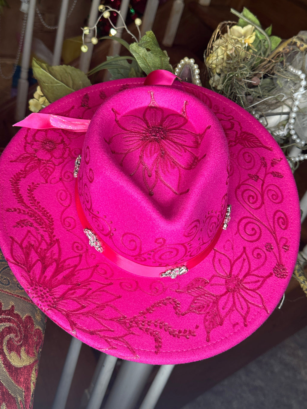 Custom Made Hat, a Sassy Fox Exclusive, One of A Kind!! Hat Sassy Fox Boutique