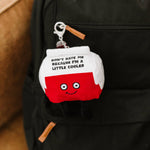 "Don'T Hate Me" Cooler Plush Bag Charm Toy Funny Cute Gift Punchkins "Don'T Hate Me" Cooler Plush Bag Charm Toy Funny Cute Gift