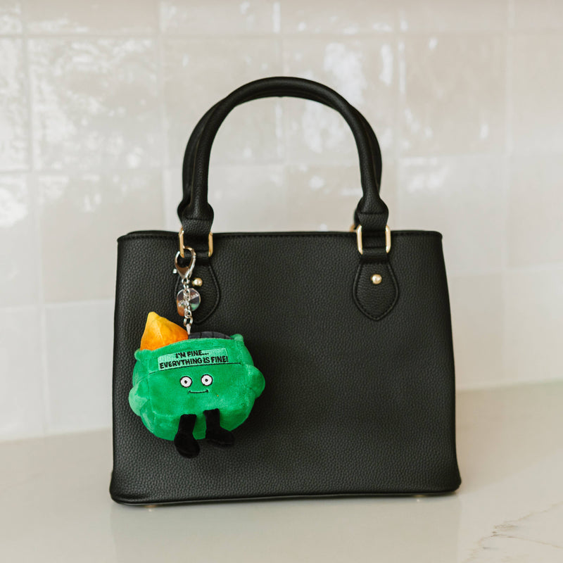Dumpster Fire Plush Bag Charm  Soft Cuddly Toy Funny Cute Punchkins Dumpster Fire Plush Bag Charm  Soft Cuddly Toy Funny Cute