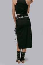 Get Concert Vibes in this Tank Top and Skirt Set! New Arrivals Merigold Kiss Get Concert Vibes in this Tank Top and Skirt Set!