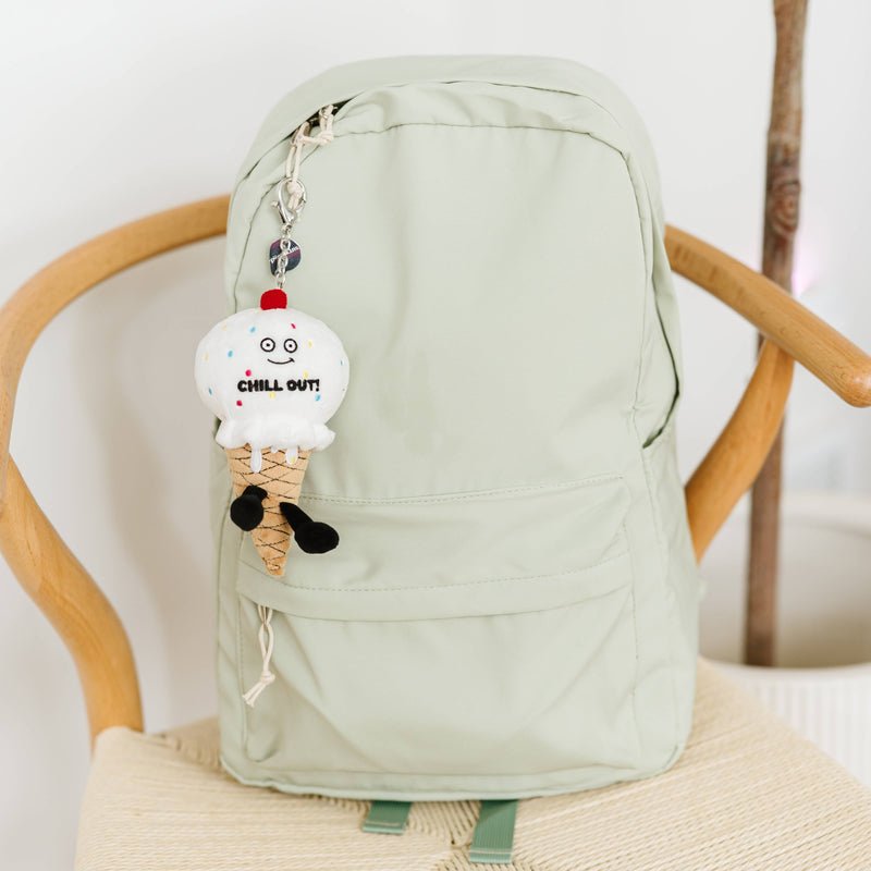 Plush Ice Cream Bag Charm  Soft Cuddly Toy Funny Cute Gift Punchkins Plush Ice Cream Bag Charm  Soft Cuddly Toy Funny Cute Gift